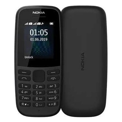 Nokia 105 (2019) Dual SIM, černý