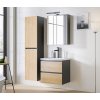 COMAD MONAKO GREY OAK 821 Skrinka pod umývadlo 80cm