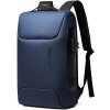 BANGE Business batoh s USB + zámok Parcual Modrý 23L