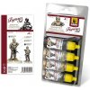 AMMO by MIG Jimenez Sada akrylových farieb Ammo Figures - Marpat Woodland Camouflage