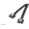 AKASA kabel Super slim SATA3 datový kabel k HDD,SSD a optickým mechanikám, černý, 50cm, 2ks v balení AK-CBSA05-BKT2