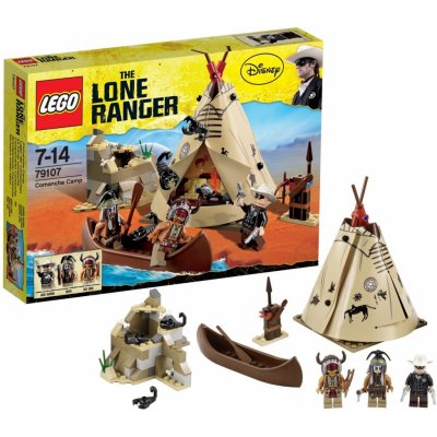 LEGO® The Lone Ranger 79107 Tábor Komančov od 139,9 € - Heureka.sk
