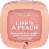 L'Oréal Paris Wake Up & Glow Life’s a Peach lícenka 01 Peach Addict 9 g