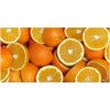 Foto obraz sklenený horizontálny polovičky pomarančov 100x50 cm