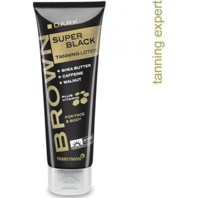 Tannymaxx Brown Super Black opaľovací krém do solária 125 ml