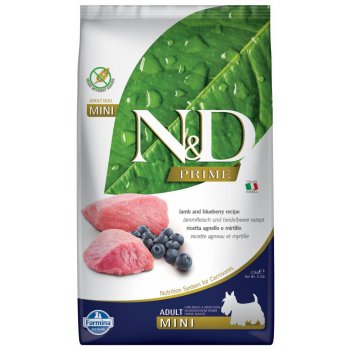 N&D Grain Free Dog Adult Mini Lamb & Blueberry 2,5 kg