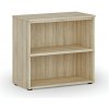 Kancelársky regál PRIMO WOOD, 800 x 420 x 740 mm, dub prírodný