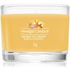 Yankee Candle Mango Ice Cream votívna sviečka glass 37 g