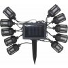 Reťaz Strend Pro Garden, lampáš, solárna, 10x LED, 1,8+2 m