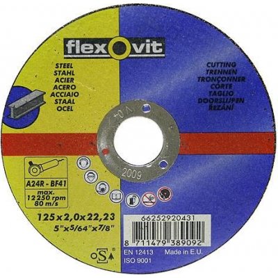FlexOvit Kotúč rezný 125 x 2,0 mm A24R-BF41 20431