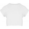 Mantis Dámske Crop top tričko - Biela | S