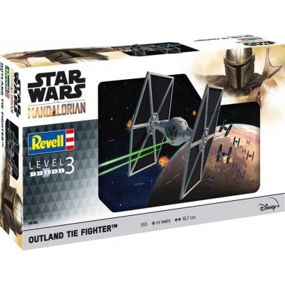 Revell Star Wars The Mandalorian: Outland TIE Fighter Plastic ModelKit SW 06782 1:65