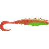 4ks - Gumová Nástraha Berkley Gulp! Saltwater Nemesis Prawn Curl Tail 10cm Nuclear Chicken