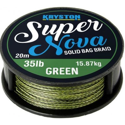 Kryston Šnúra Super Nova Solid Braid Čierna 20m 25lb