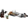 LEGO LEGO Star Wars - Mandalorian a Grogu a spídrová motorka