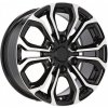 RACING LINE Racing Line FBX198 7.5x17 6x139.7 ET25 Mb - Polished + Black 110.1