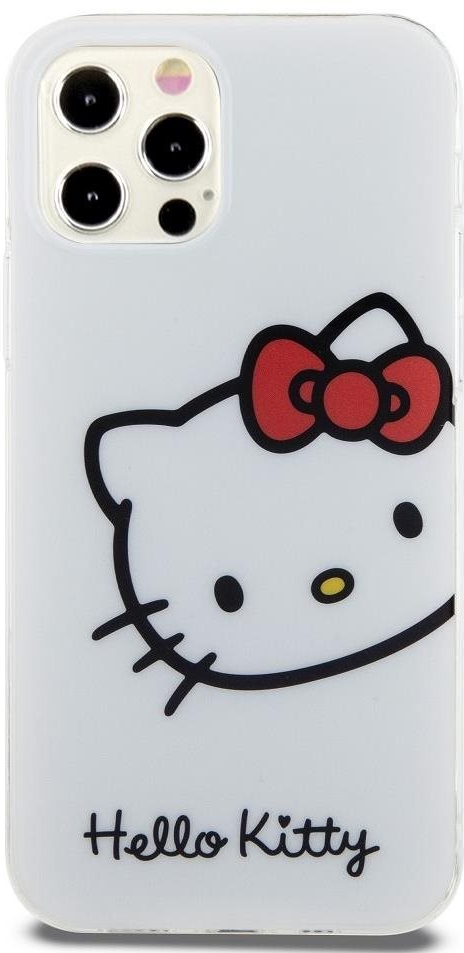 Hello Kitty IML Head Logo iPhone 12/12 Pro biele