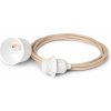 Ferm Living Textilný kábel s objímkou pre lustre, 2 m