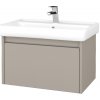 Dreja Kúpeľňová skrinka BONO SZZ 70 (umývadlo Q) - N07 Stone / Úchytka T34 / N07 Stone