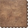 Hnedá PVC vinylová dlažba Fortelock Business Tornes pluto C014 brown - dĺžka 66,8 cm, šírka 66,8 cm, výška 0,7 cm