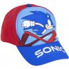 CERDÁ · Detská šiltovka Ježko Sonic 2 - červená - veľ. 53 - pre deti 4-8 rokov