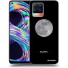 Picasee silikónový čierny obal pre Realme 8 4G - Moon Minimal
