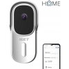 iGET HOME Doorbell DS1 White - WiFi batériový videozvonček, FullHD, obojsmerný zvuk, CZ aplikácie DS1 White