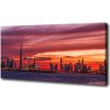 Foto obraz na plátne do obývačky Západ slnka Dubaj 100x50 cm
