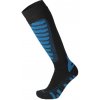 MICO Heavy Weight Merino Superthermo Primaloft Merino Ski Socks nero/azzurro Velikost: 41-43