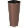 Prosperplast Kvetináč TUBUS Slim Corten 250x476 mm, medený, vložka