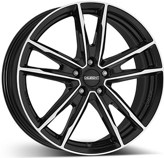 DEZENT KF 7x17 5x114.3 ET53 black polished