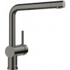 Kuchynská drezová batéria BLANCO Linus Farba: satin dark steel