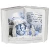 Dekorácia MagicHome Vianoce, Betlehem v knihe, 3 LED, 3xAA, interiér, 27,50x12x19 cm