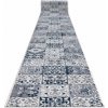 Najkoberce Behúň HEOS 78586 krém / nebeský PATCHWORK, lisabonský obklad 80 cm