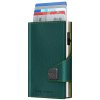 Tru Virtu Wallet Click & Slide Bio Wine Green Silver