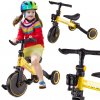 KIK Trike Fix Mini bežecká 3v1 s pedále žltá