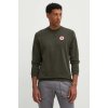 Bavlnená mikina Fjallraven1960 Logo Badge Sweater F87163.662 zelená L