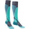 Dámske podkolenky Bridgedale Ski Midweight Women’s Dark Denim / Aqua L (41-43EU)