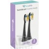 TrueLife SonicBrush K-series heads Sensitive black náhradné hlavice pre sonickú zubnú kefku 1x2 ks