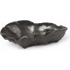 ferm Living Odkladacia miska Oyster mosadz čierna 10,5 cm