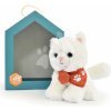Plyšová mačička Welcome Home SPA Collection Histoire d’ Ours v darčekovom balení biela 16 cm od 0 mes