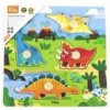 Viga Drevená vkladačka - dinosaury
