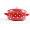 Belis rajnica 24 cm biele bodky , 4,5 L