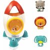 Lexibook Vesmírna raketa Sada hračiek do kúpeľa s 3 stláčacími zvieratkami 3380743091587
