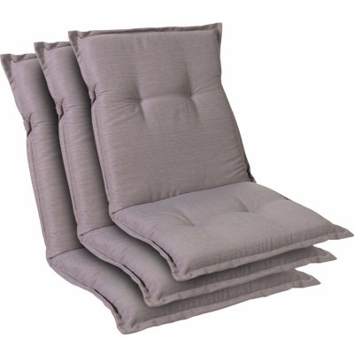 Blumfeldt Prato, čalúnená podložka, podložka na stoličku, podložka na nižšie polohovacie kreslo, na záhradnú stoličku, polyester, 50 × 100 × 8 cm (CPT10_10271964-3_)