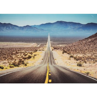 Obraz na plátne Silnice Death Valley, 70x50 cm
