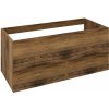 SAPHO - TREOS umývadlová skrinka 110x53x50,5cm,dub Collingwood TS110-1919