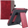 Fortress FT4025 Premium - puzdro so stojanom pre Amazon Kindle Paperwhite 5 (2021) - červené/sivé, magnet, AutoSleep (Obal Fortress FT4025 Premium na Amazon Kindle Paperwhite 5 (2021), magnet, vrecko,
