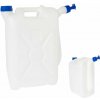Kanister 20L plast, 2 hrdlá, atest potraviny STERK