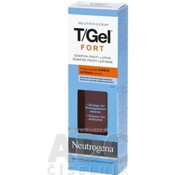 Neutrogena T/Gel Forte šampón proti lupinám pre suchú pokožku hlavy so sklonom k svrbeniu pre suchú svrbiacu pokožku hlavy Anti-dandruff Shampoo 125 ml